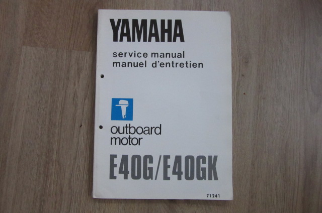 Service Manual Yamaha E40G / E40GK